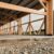Lagerhalle bauen im Waldviertel: Halle mit Brettschichtholz-Tragwerk und frischer Betonbodenplatte